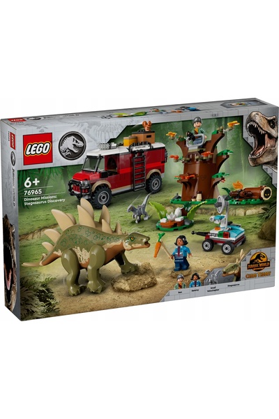 LegoPazar Lego Jurassic World Dinozaur: Descoperirea Stegozaurului 76965