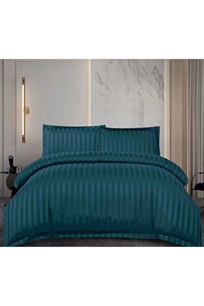 OEM Damask Duvet Cover Set with Stretchy - Horeca Premium - 4 pieces | 19182-VH