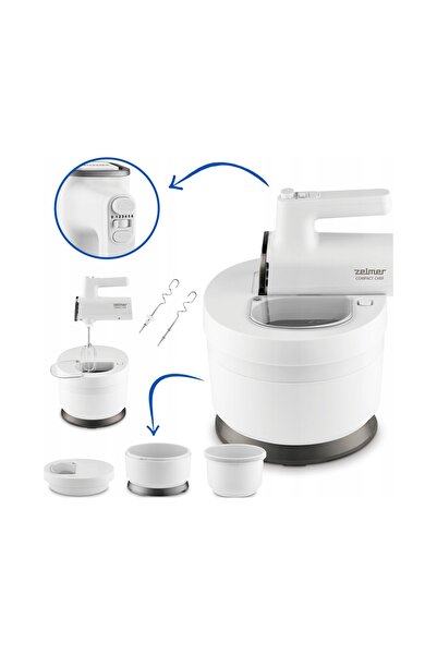 Zelmer Robot de bucătărie Mixer de mână cu bol Zhm2759 1000W Compact Chef
