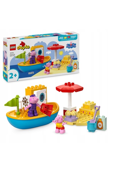 LegoPazar Lego Duplo Ip 2 2024 Roz 10432 Peppa și călătoria cu barca