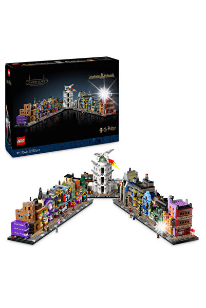 LegoPazar Cărămizi Lego Harry Potter 76444 Aleea Diagon Magazine Magice