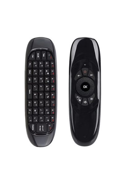 Choice ماوس هوائي C120 بدون إضاءة خلفية، لوحة مفاتيح لاسلكية صغيرة 2.4G RF، ل...