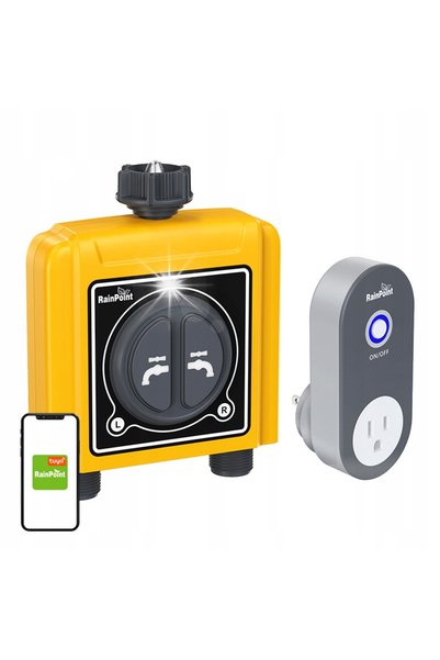 RAINPOINT Controler de irigații WiFi cu 2 zone pentru grădină Ttv203Frf