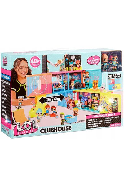 L.O.L. SURPRISE Domek Dom L.O.L Surprise Păpușă Clubhouse L.O.L 569404/429869...