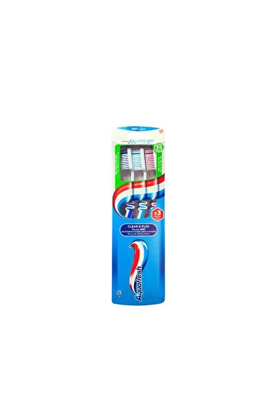 NAN Aqua Fresh Toothbrush 2+1 Cleaning and Soft Flexibility
