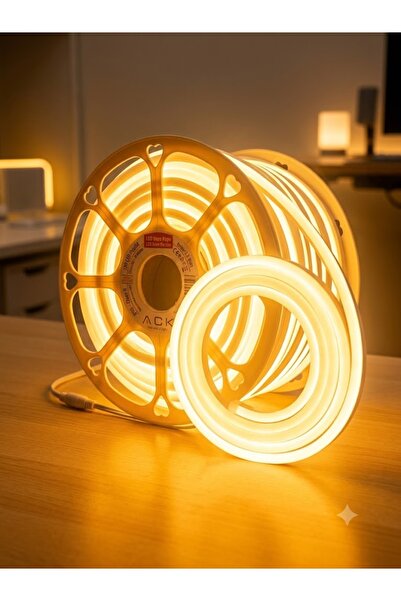 ACK AS07-00400 NEON HORTUM YAPIŞKANLI 220-240V 3000K 7*13MM 240 LEDLİ