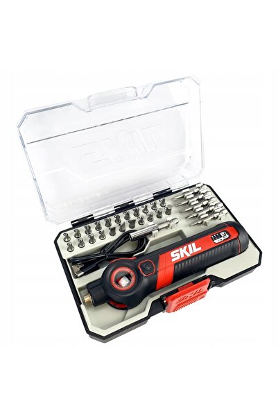 NO BRAND Șurubelniță Cutter 5Nm 4,0V 2714 Skil Twist + 28 Biți + Cutie