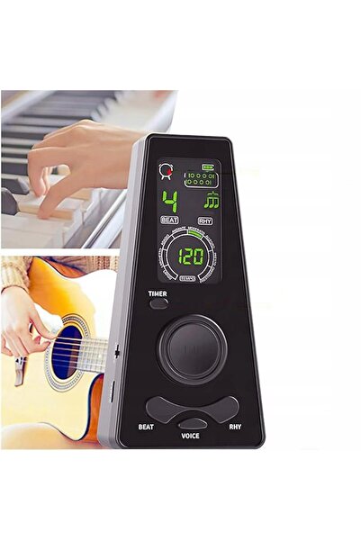 NO BRAND Metronom electronic cu ecran LCD pentru pian, chitară, vioară 40-208...