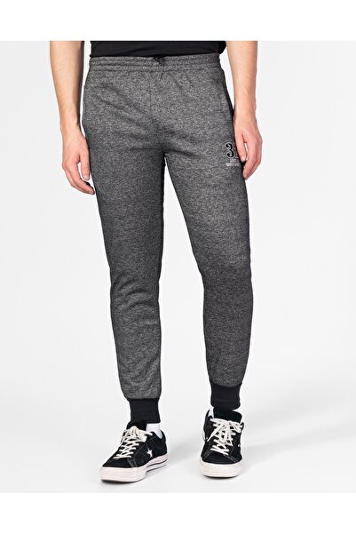 NO BRAND Pantaloni de trening sport pentru bărbați, pentru antrenament, cu șn...