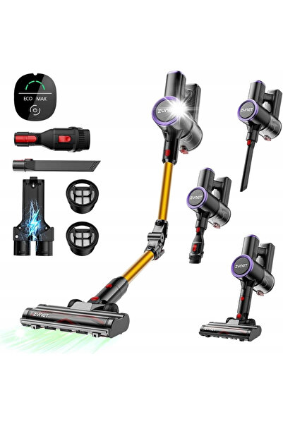 NO BRAND Aspirator fără fir LED 6 în 1 Zynet S9 500W 45000 Pa Puternic LED