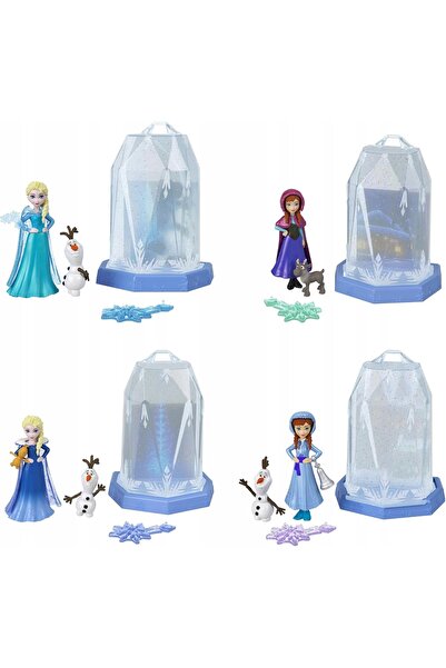 NO BRAND Lalka Ice Reveal cu 6 surprize și mini prieten 3+