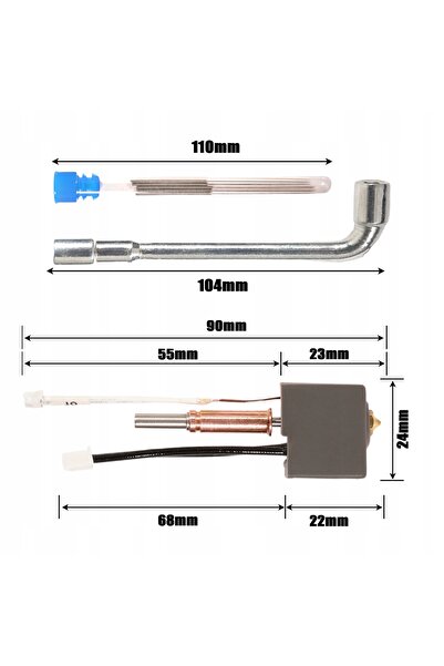 NO BRAND Kit hotend pentru imprimantă 3D Anycubic Kobra, hotend-uri fără încă...