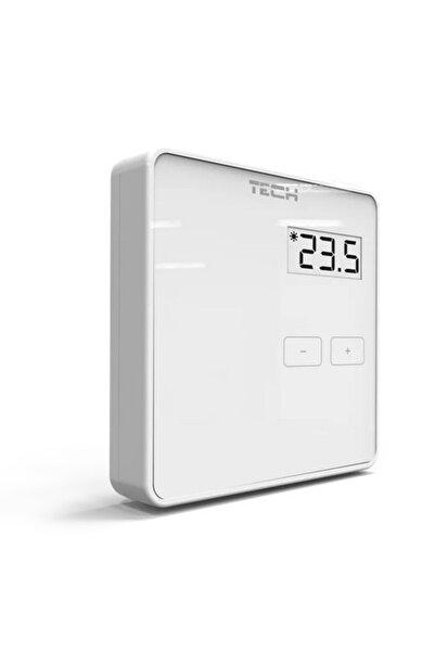 NO BRAND TECH R-10b – termostat de cameră cu cablu, de culoare albă, dedicat ...