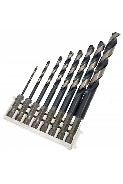 NO BRAND Set de 8 burghie metalice Bosch Impact Control