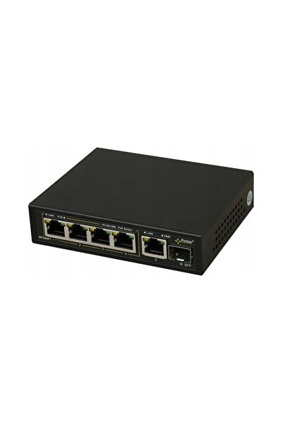PULSAR COLLECTİON Switch PoE cu 6 porturi pentru 4 camere IP SFG64F1 Pulsar