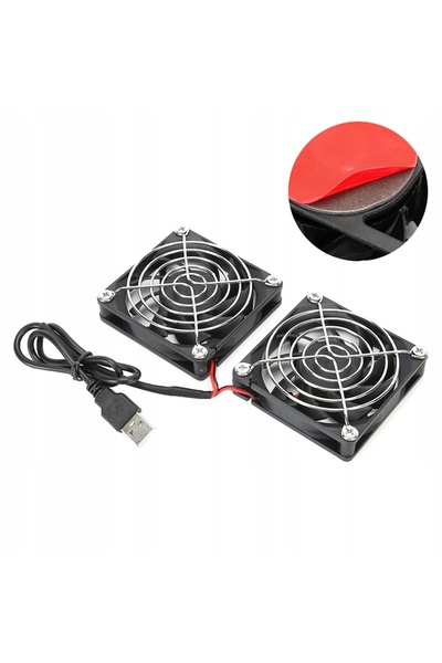NO BRAND Ventilator de răcire USB 5V pentru router Asus Rt-Ac68U Ac86U Ex6200...