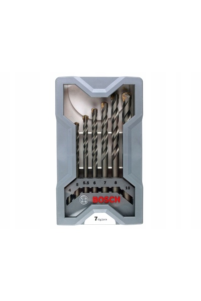 Bosch SET DE 7 BURGHIU CYL-3 X-LINE VIDEA PENTRU BETON, CĂRĂMIDĂ ȘI PIATRĂ