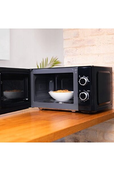 NO BRAND Cuptor cu microunde de sine stătător Royalty 700W 20L Negru