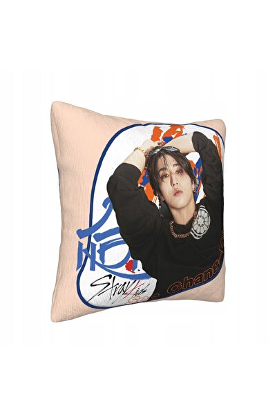 NO BRAND Imprimare pe ambele părți, pernă cu fermoar, K-POP Stray Kids Han, c...