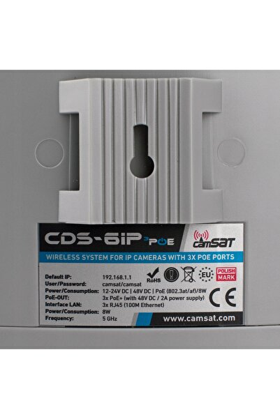 NO BRAND Punct de acces 5.8 GHz CDS-6IP-3POE CAMSAT