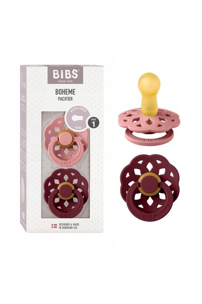 NO BRAND Bavete pentru bebeluși, rotunde, stil boem, 2 bucăți, din cauciuc, 0...