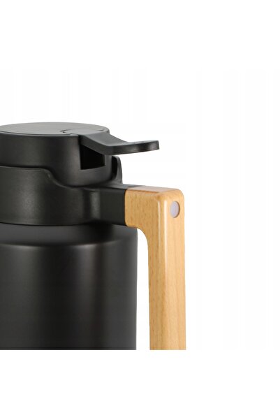 Brunbeste Termos pentru băuturi, tip ulcior, THERMAL THERMOS BLACK 2L, Negru