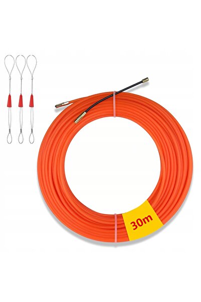 NO BRAND Sfoară de tracțiune Pilot Linka pentru cabluri ø4mm 30m 360 °