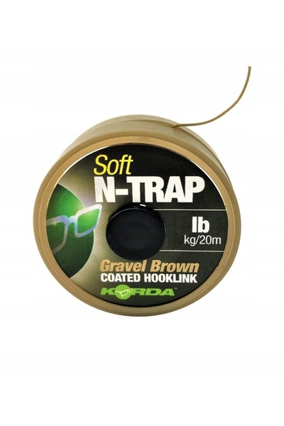 NO BRAND Sfoară împletită n-trap moale 20lb/20m - pietriș