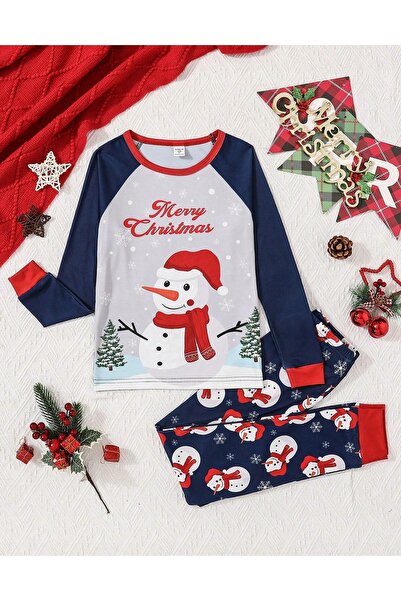 NO BRAND SET DE PIJAMALE CLASIC MULTICOLOR BLUZĂ ȘI PANTALONI DESIGN SHEIN 134