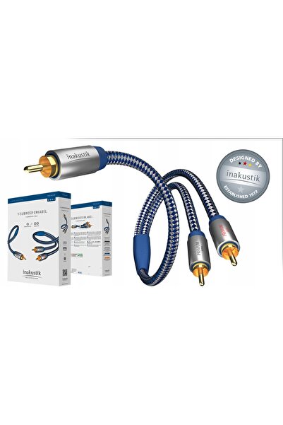 NO BRAND Cablu pentru Subwoofer Tip Y RCA In-Akustik Premium Y-Sub 2m