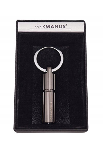 NO BRAND Burghiu pentru trabucuri, metalic, argintiu, 9 mm, în cutie premium
