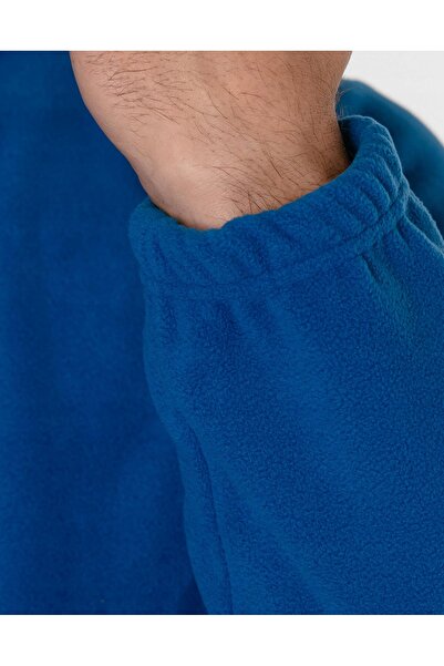 NO BRAND Hanorac călduros din fleece pentru bărbați, fleece extensibil, cu fe...