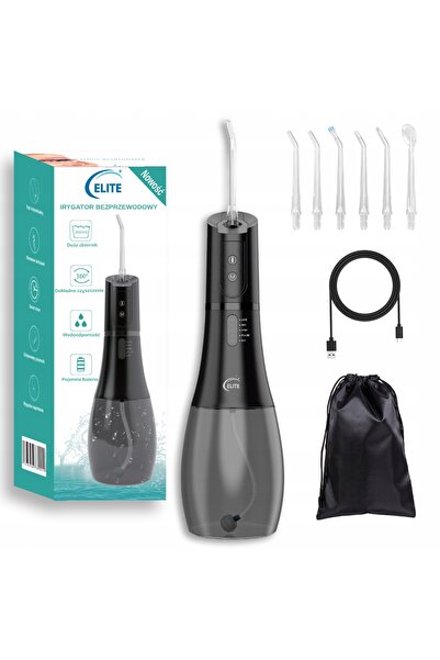NO BRAND Irigatoare dentară puternică pentru dinți, 6 duze, 400 ml, 5 moduri,...