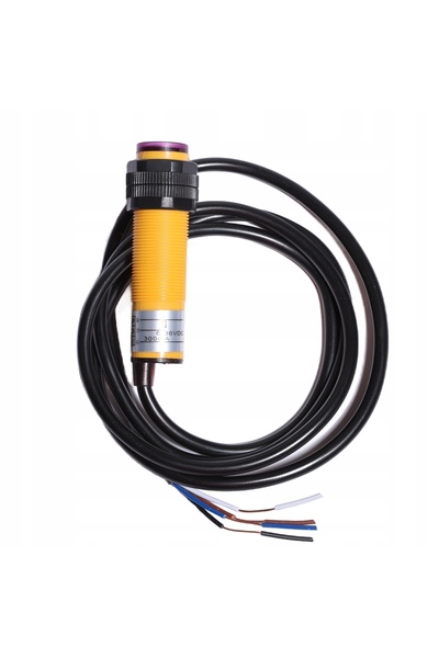 NO BRAND Senzor fotoelectric M18 PNP NO+NC 100mm 6-36Vdc Comutator de proximi...