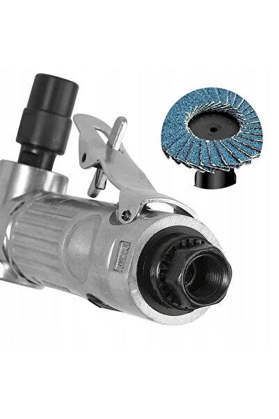 NO BRAND Polizor pneumatic cu tijă unghiulară de 1/4'', 50mm, 400 ochiuri/50 ...