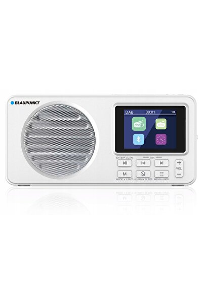 NO BRAND Rețea radio și baterie DAB+, FM Blaupunkt DR6WH alb