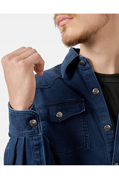 NO BRAND Cămașă de blugi pentru bărbați Desirous Bedford Jeans R S