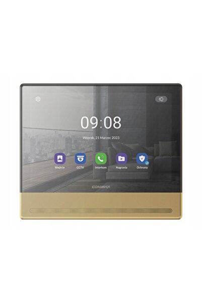commax Monitor 10.1'' Cdv-1004Qt Auriu
