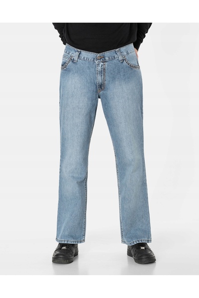 NO BRAND Blugi bărbați Texass Blue Croială dreaptă Alex R 94 cm/30