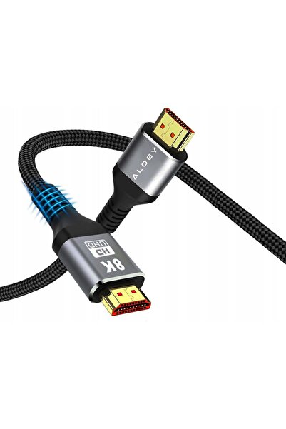 NO BRAND Cablu HDMI CERTIFICAT Kabel Alogy 8K HDMI - HDMI 2 m