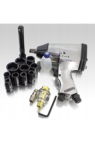 NO BRAND Cheie de impact pneumatică + Chei tubulare 1/2'' Profesionale