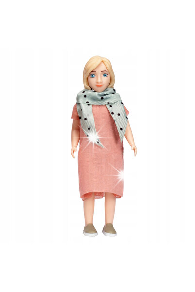NO BRAND Lundby Lalka pentru Setul Casa Mamei cu Accesorii Calculator Telefon