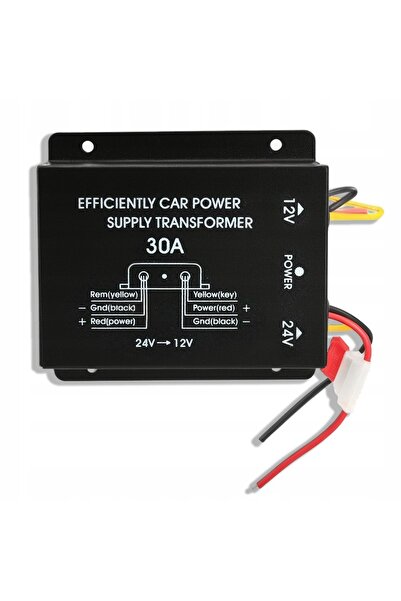 NO BRAND Convertor reductor de tensiune 24V la 12V 30A 240W