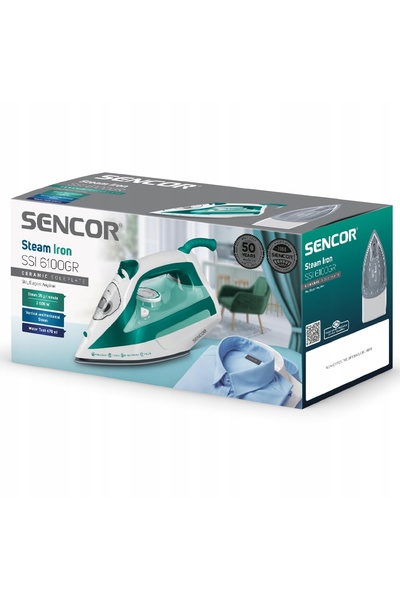 Sencor Fier de călcat cu aburi SSI 6100GR 470 ml 2600W