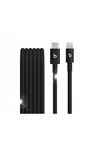 NO BRAND Cablu Beats USB Tip C - Apple Lightning 1.5m Negru