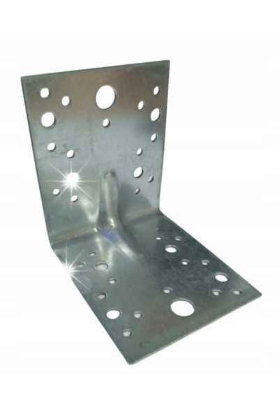 NO BRAND Conector unghiular ranforsat cu oțel 105X105X90 mm 50 bucăți
