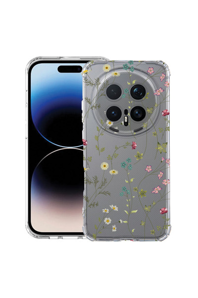 bestcase ®   Αντικραδασμική Θήκη Husa για Honor Magic 8 Pro, Φλοράλ - Χαριτωμ...