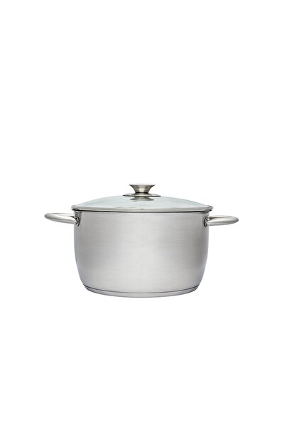 NO BRAND Oală din oțel inoxidabil Florina Henry 6,0 Litri 24 cm Inducție de M...