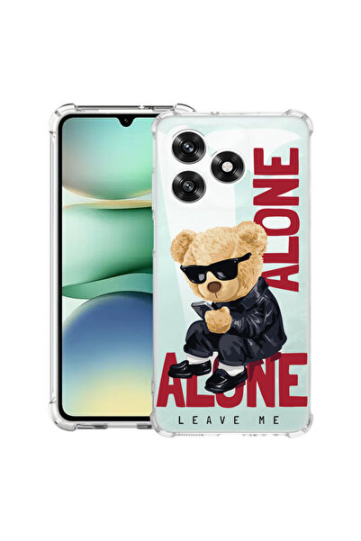 bestcase ®   Husă Antișoc pentru Honor 600 Lite, Ursuleț „Lasă-mă în pace”, 3...