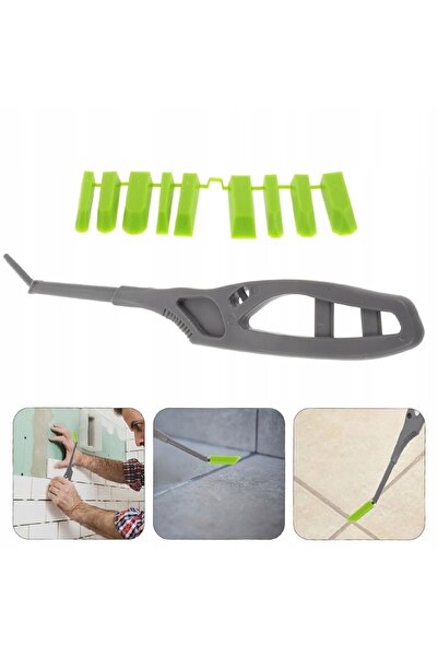 NO BRAND Set de spatule din silicon 9-în-1 pentru etanșare, netezirea chitulu...